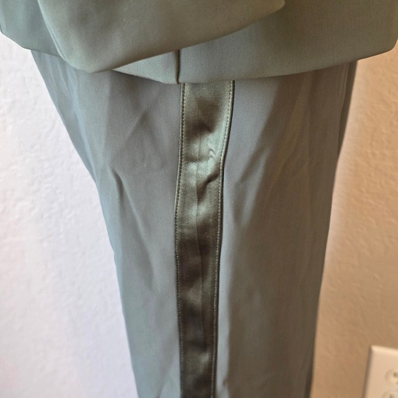 Chiara Boni La Petite Robe Olive Green Pant Suit Alex Blazer 40 Tux Pants 44 S M - Picture 14 of 16